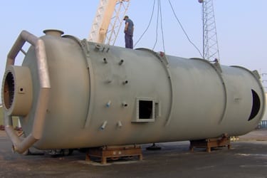 Steel Tank fabricated by Swanton Welding