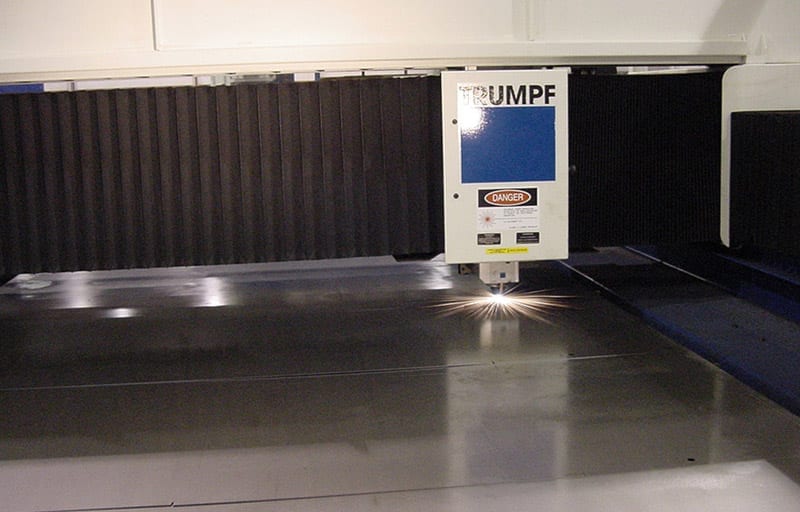 Trumpf Laser cutter at Swanton Welding