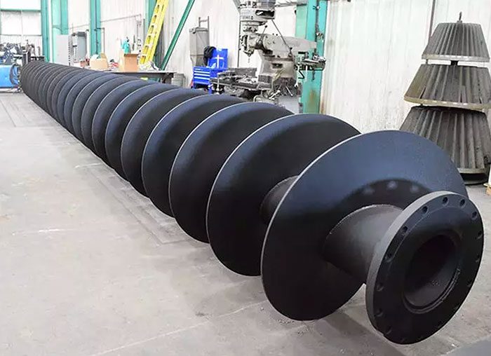 Steel Rolling auger project