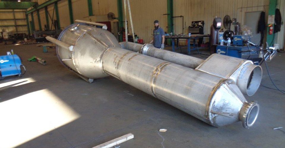 Project Spotlight: Fabricated Stainless Steel Catalytic Converter ...